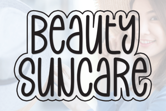 Beauty Suncare Font for Creative Branding
