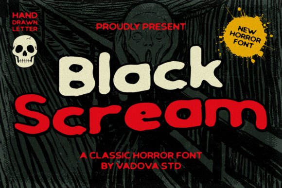 Black Scream Typeface for Bold Branding