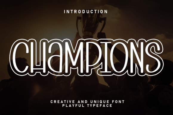 Champions Typeface: Elevating Small Business Branding