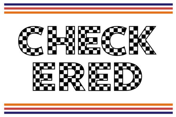 Checkered Font: Bold Branding for Modern Businesses