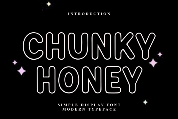 Chunky Honey: The Festive Display Font for Holiday Campaigns