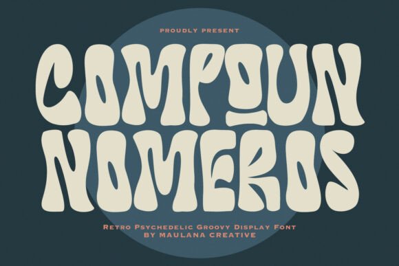 Compoun Nomeros Font for Retro Campaigns