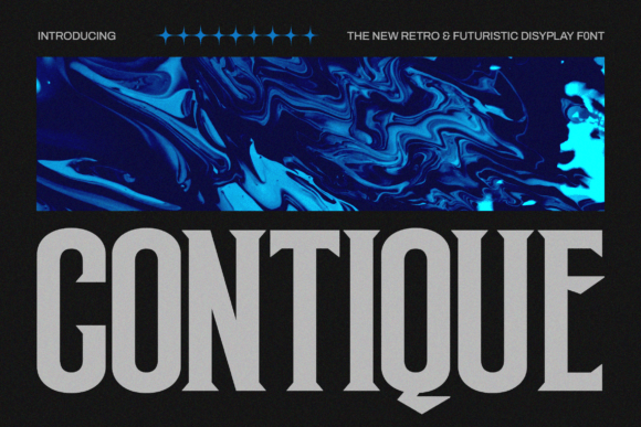 Contique Vintage Serif Font for Makers