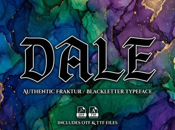 Dale: A Premium Display Font for Editorial Design