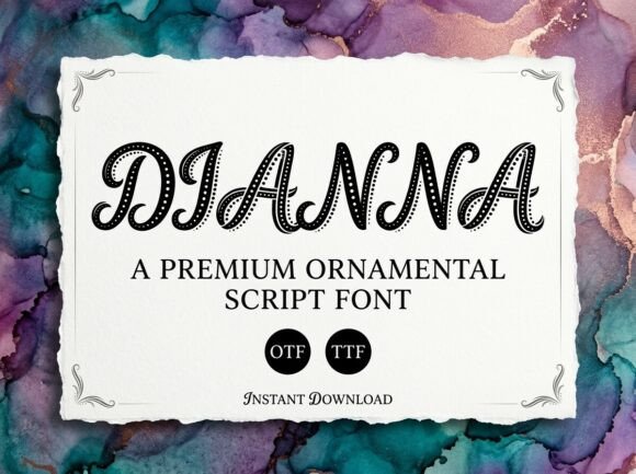 Dianna: The Premium Script Font for Crafters