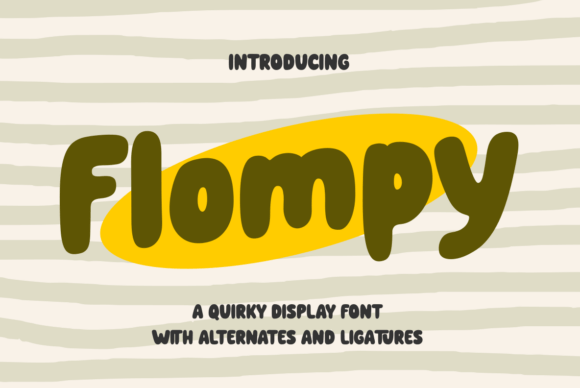 Flompy Typeface for Modern Web Design