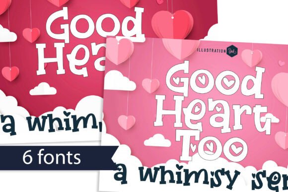 Good Heart Font: A Bold Serif for Editorial Design