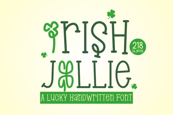 Irish Jollie Font for Festive Web Design