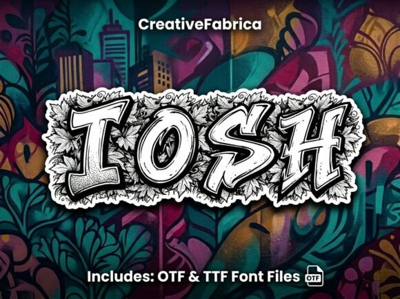 Josh Display Font for Handmade Branding
