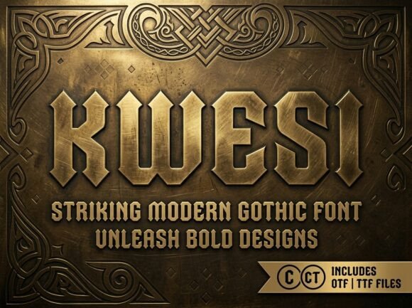 Kwesi Font for Bold Business Branding