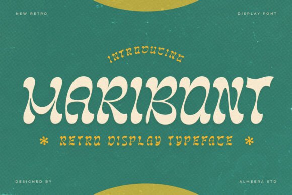Maribont Typeface for Bold Web Design