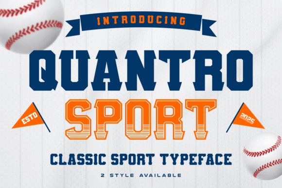 Quantro Sport: A Bold Typeface for Editorial Impact