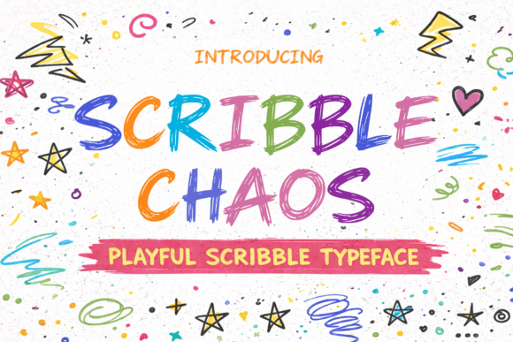 Scribble Chaos Font for Modern Web Design