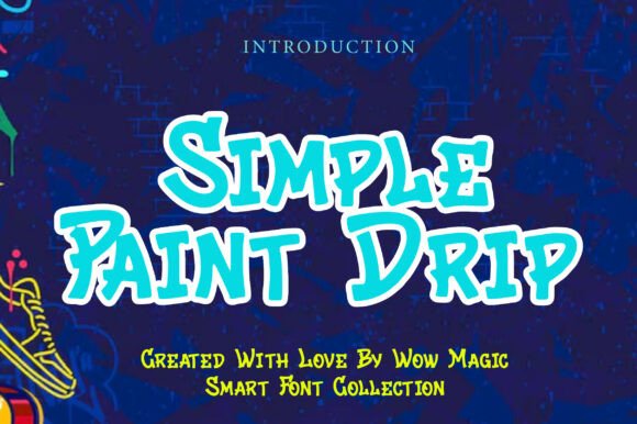 Simple Paint Drip Typeface Review