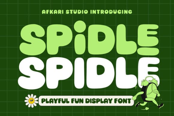 Spidle Font: Bold Display Typography for Creators