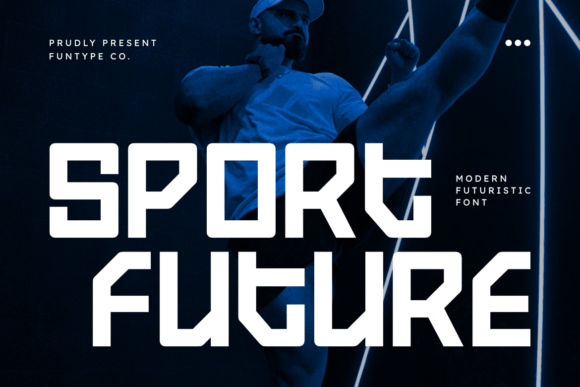 Sport Future Typeface for Modern Editorial Design