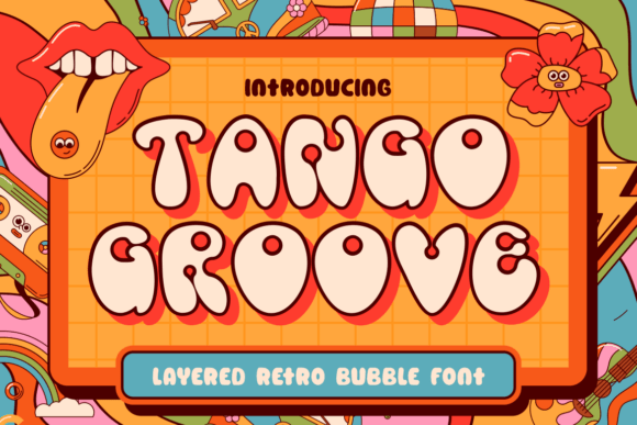 Tango Groove Typeface for Editorial Design