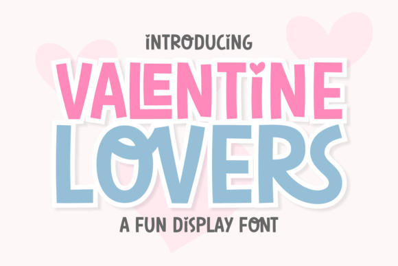 Valentine Lovers Font for Festive Branding